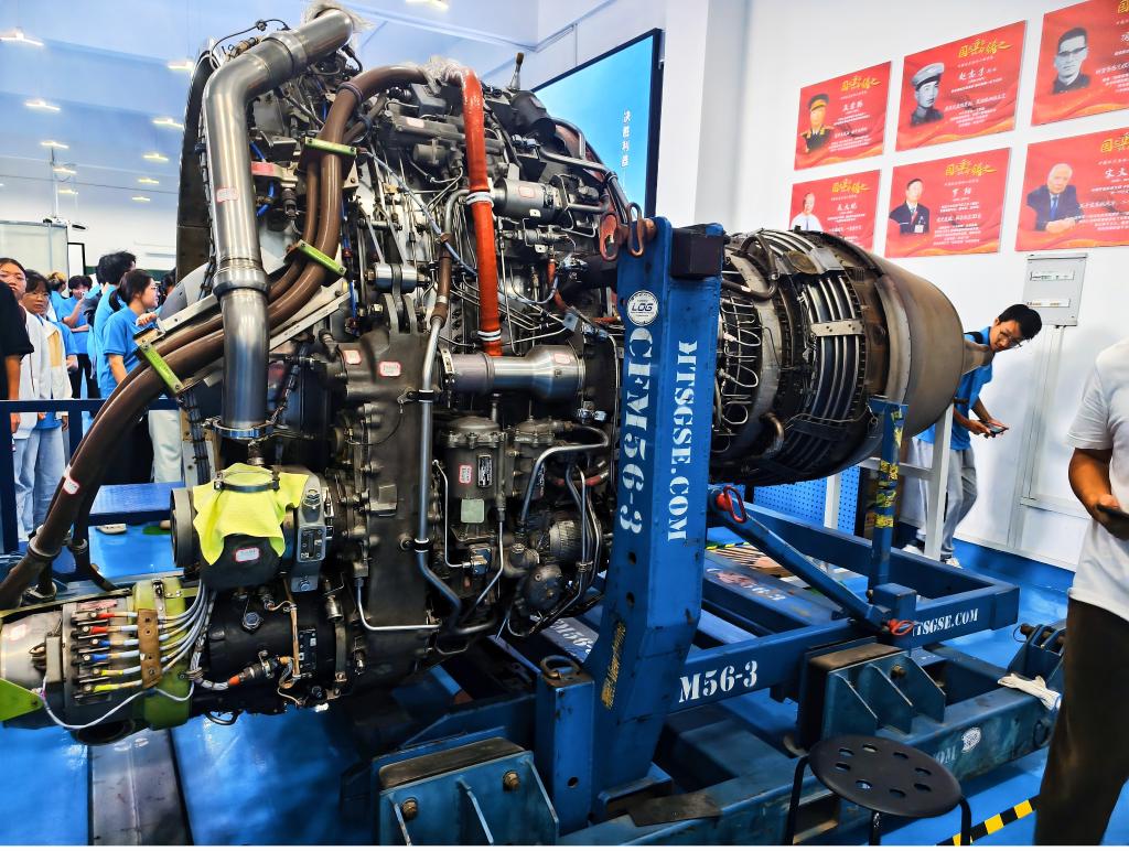 科学城校区航空楼内景一角